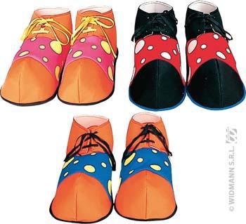 Chaussures clown adulte pas cher