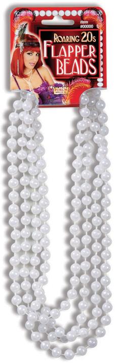 Collier Perles Blanches Charleston pas cher