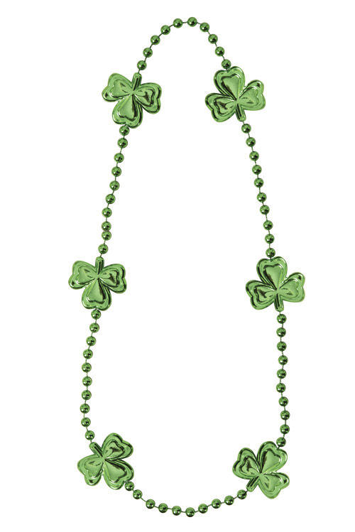 Collier saint patrick trèfles pas cher