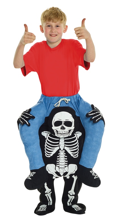 Costume à dos de squelette enfant pas cher