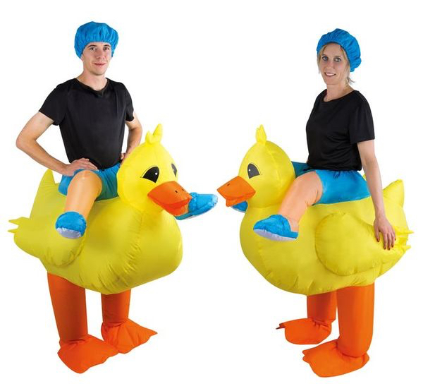 Costume adulte gonflable canard pas cher