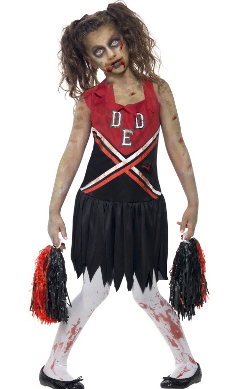 Costume cheerleader zombie fille pas cher
