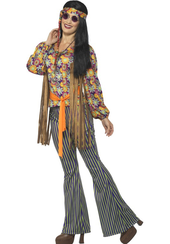 Costume Hippie Femme année 60 pas cher