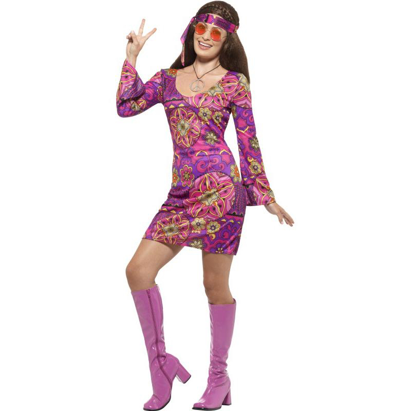 déguisement hippie femme - Le Cotillon