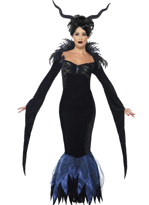 Costume lady raven pas cher