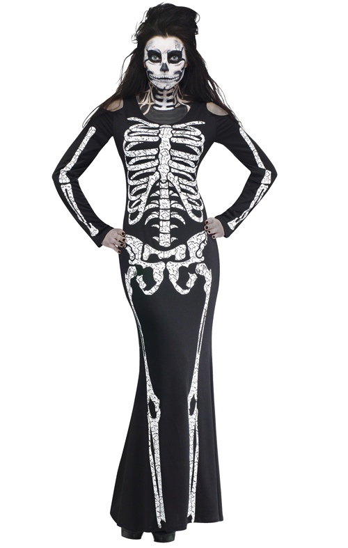 Costume sexy squelette pas cher