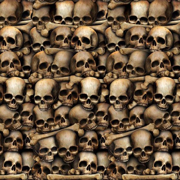 Halloween : décor catacombes