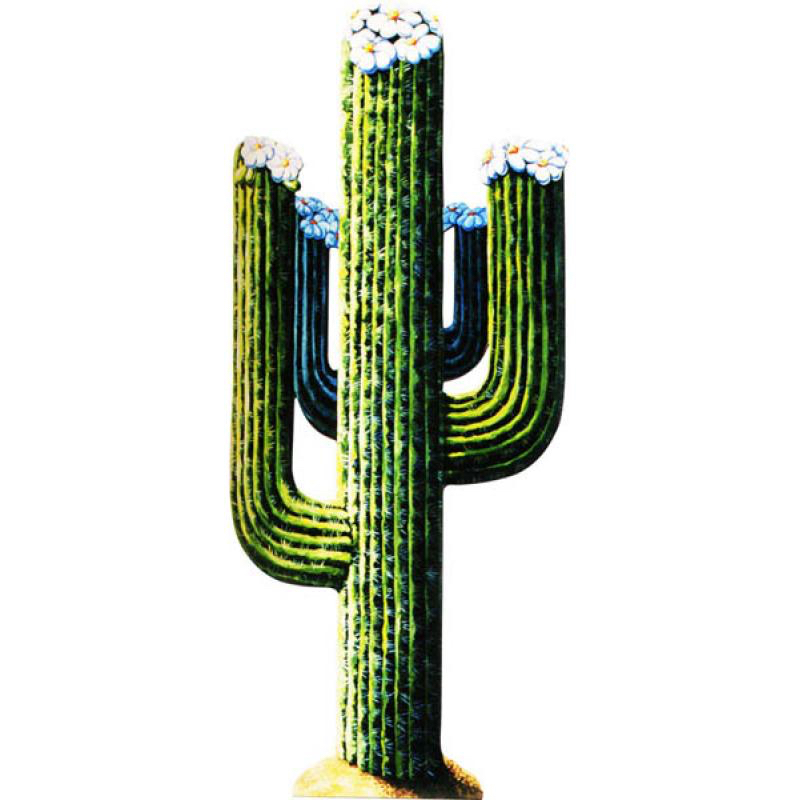 Décoration cactus en carton pas cher