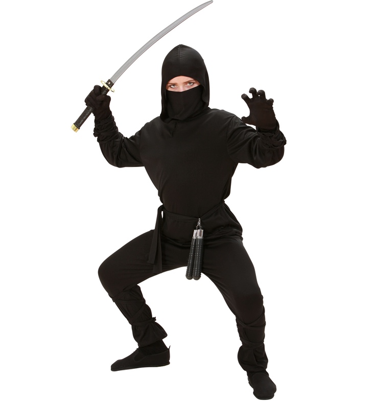 Déguisement ninja noir enfant pas cher