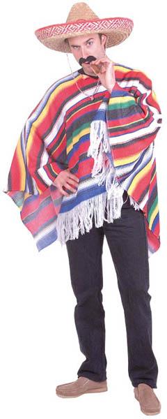 Déguisement poncho Mexicain pas cher