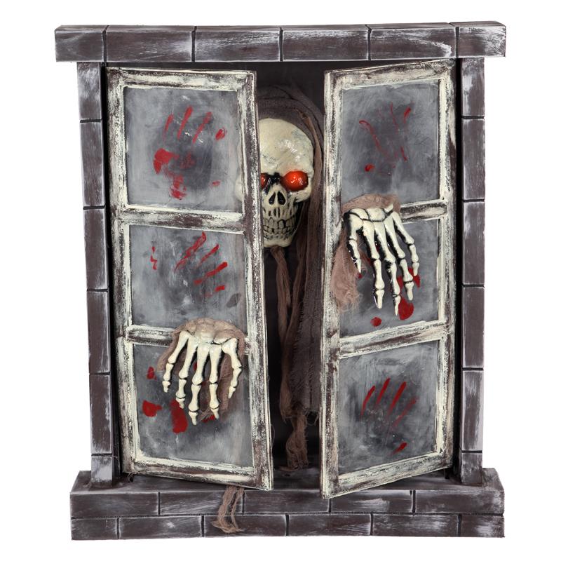 Fenêtre animée de squelette