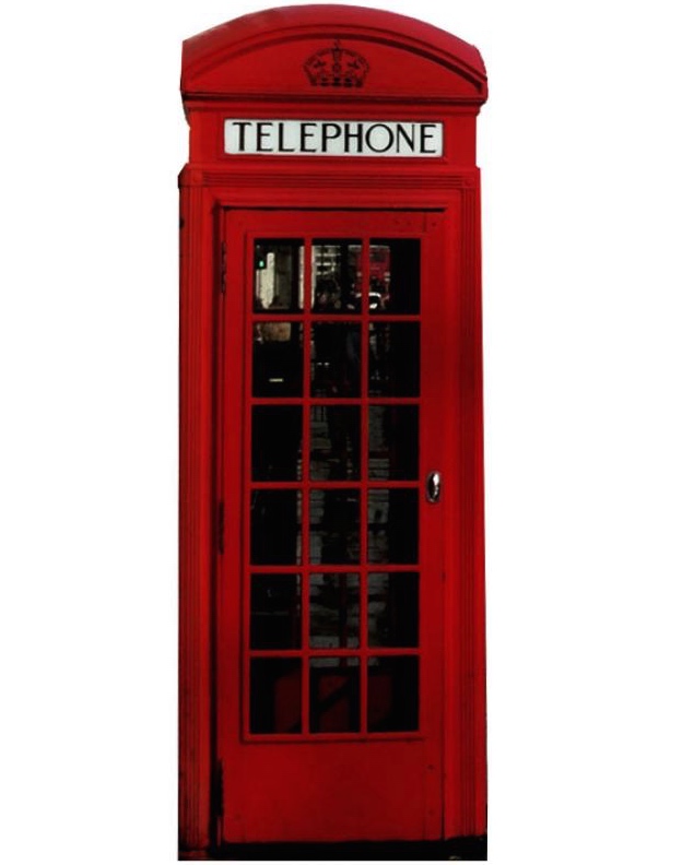 Figurine cabine telephonique Anglaise pas cher