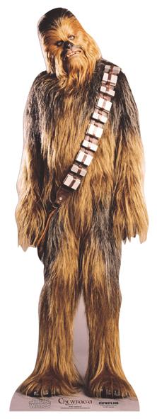 Figurine Géante Carton Chewbacca pas cher