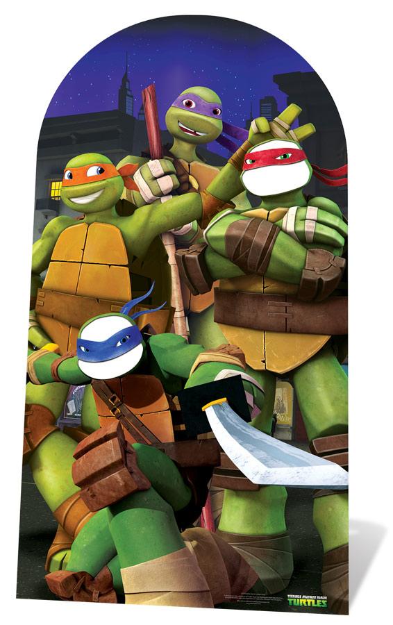 Figurine Passe-Tête Tortues Ninja pas cher