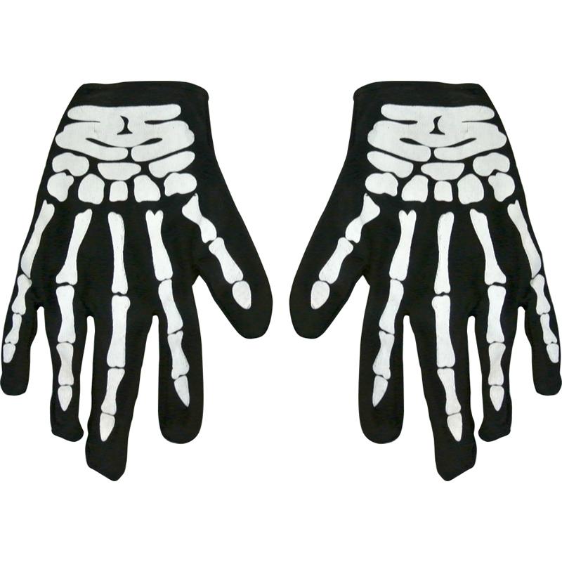 Gants de Squelette Adulte pas cher