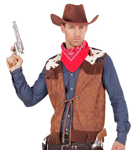 gilet de cowboy pour adulte