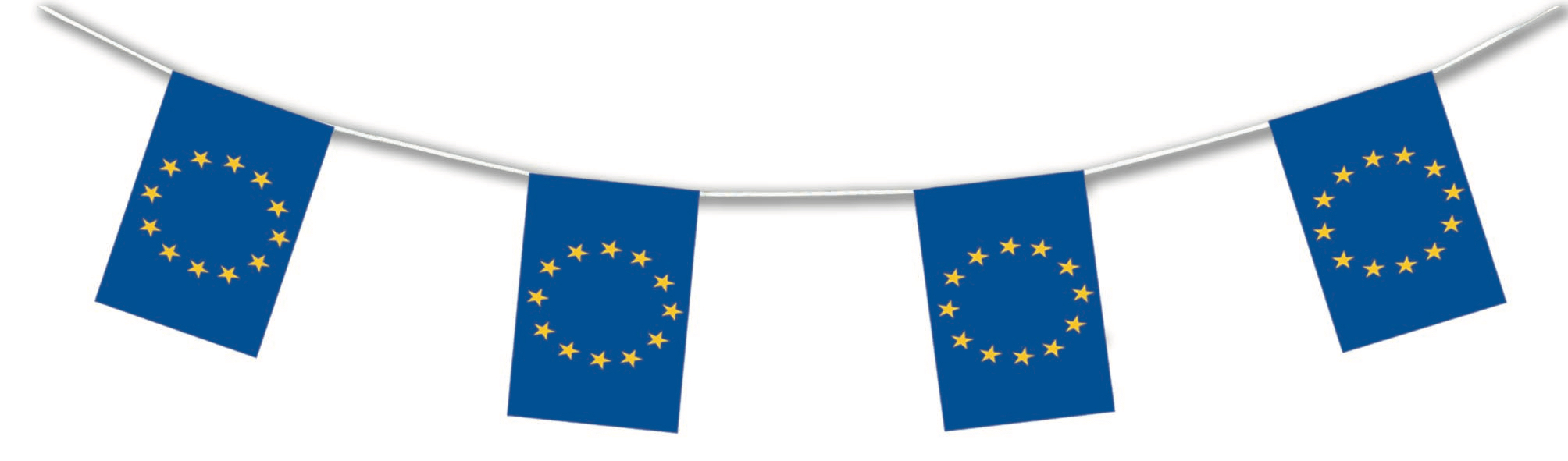 Guirlande drapeau Européen pour extérieur