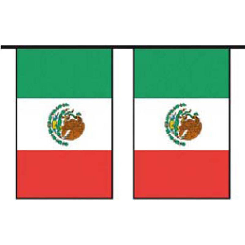 Guirlande drapeaux Mexique pas cher