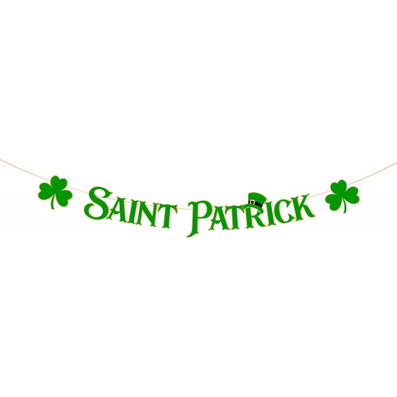 Guirlande lettres Saint Patrick
