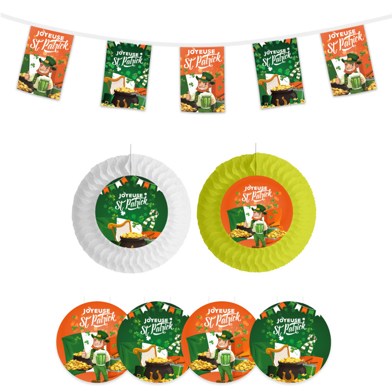 kit déco saint patrick small pas cher