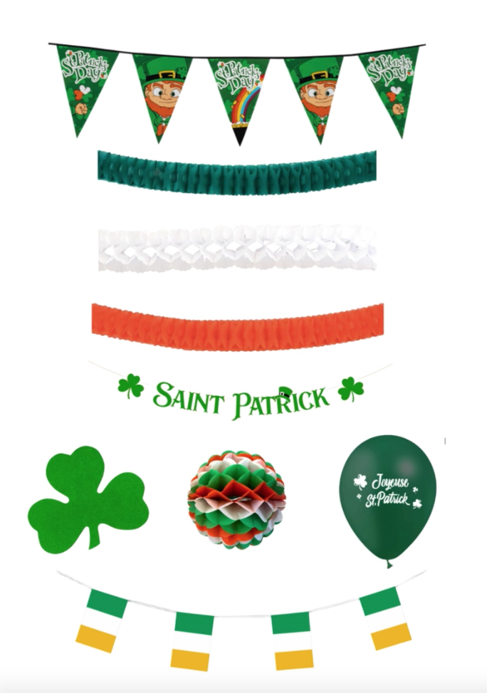 Kit décoration Saint Patrick  pas cher