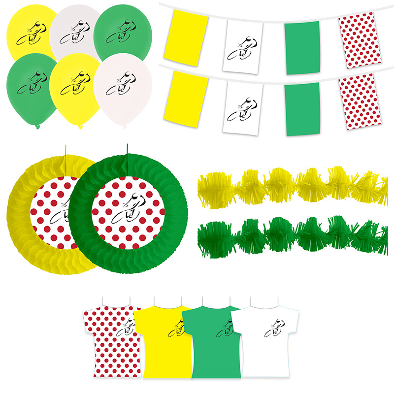 Kit de décorations cyclisme