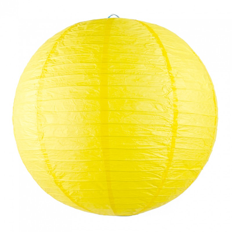 Lanterne japonaise jaune pas cher