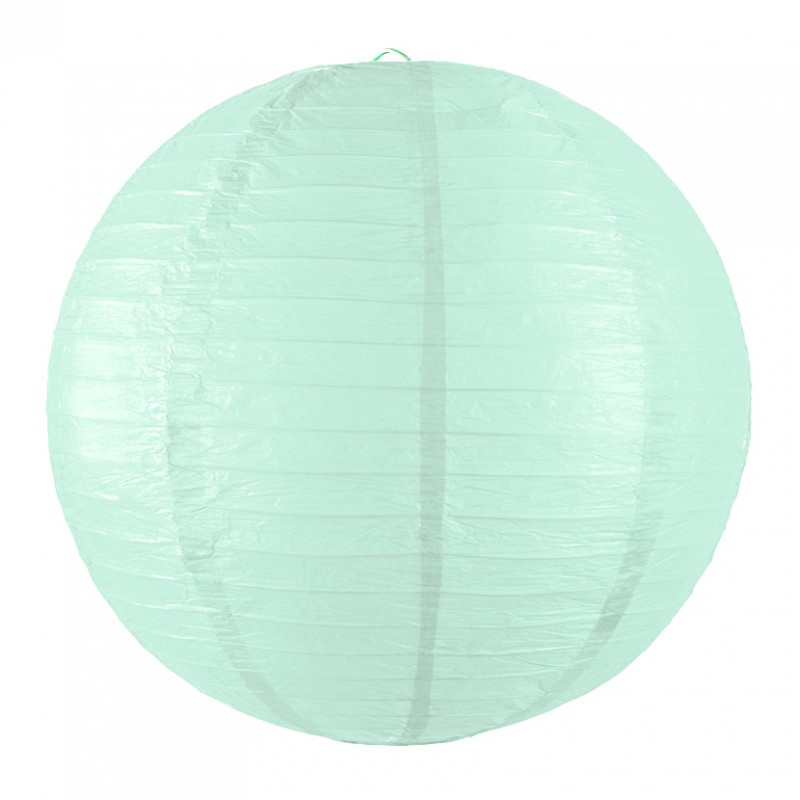 Lanterne japonaise light mint pas cher