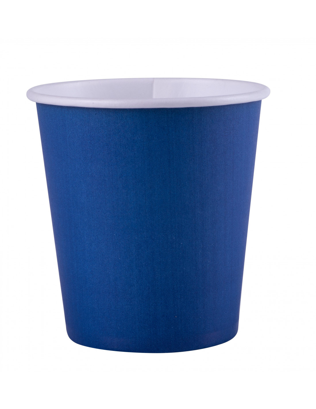 lot de 25 gobelets bleu marine en carton pas cher