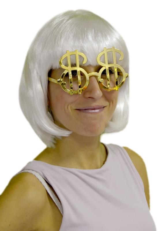 Lunettes Dollar Dorées pas cher