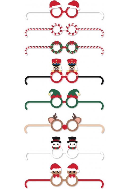 Lunettes rigolotes pour Noël et pas cher