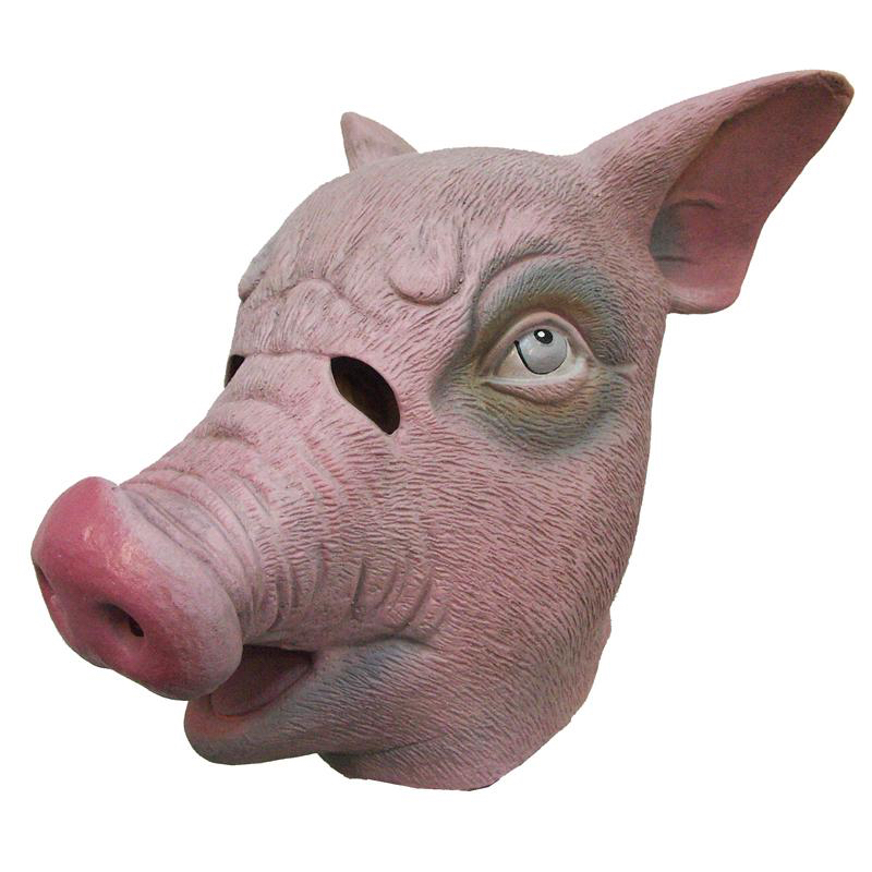 masque de cochon en latex pas cher