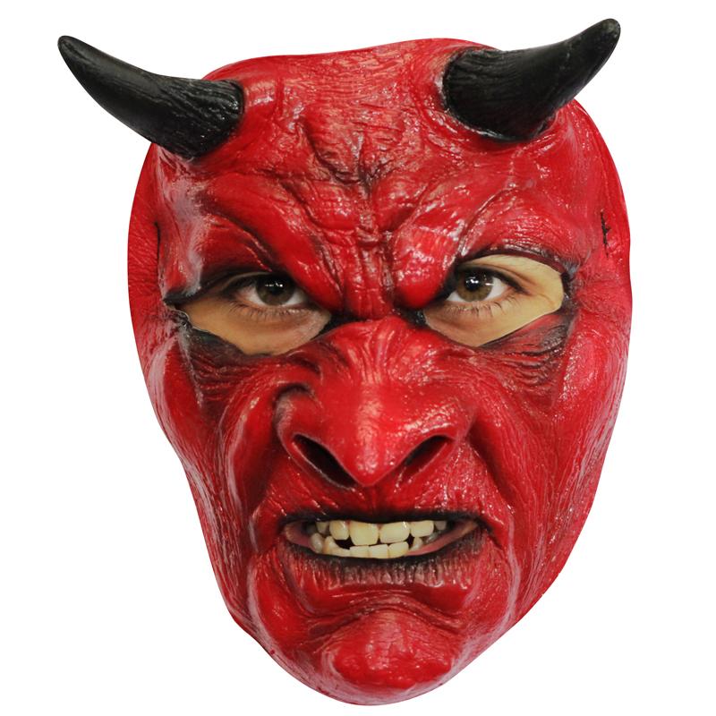 Masque latex diable malveillant pas cher