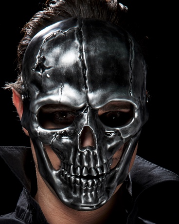 Masque Halloween Tête De Mort - Bouche Mobile, Style Steampunk - Pour Soirées Costumées, Carnaval, Cosplay