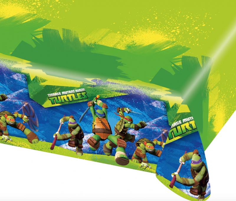 Nappe Anniversaire Tortues Ninja pas cher