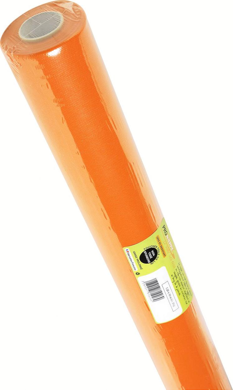 Nappe jetable orange pas cher