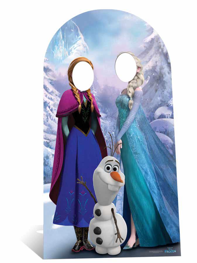 Carte Disney Joyeux anniversaire Reine des neiges Elsa. Réf. 97