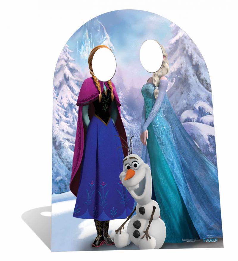 Passe Tête La Reine des Neiges pour enfant pas cher