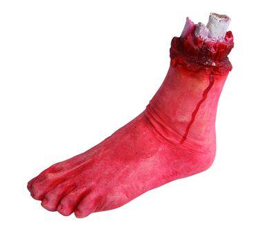 Halloween : pied sanglant