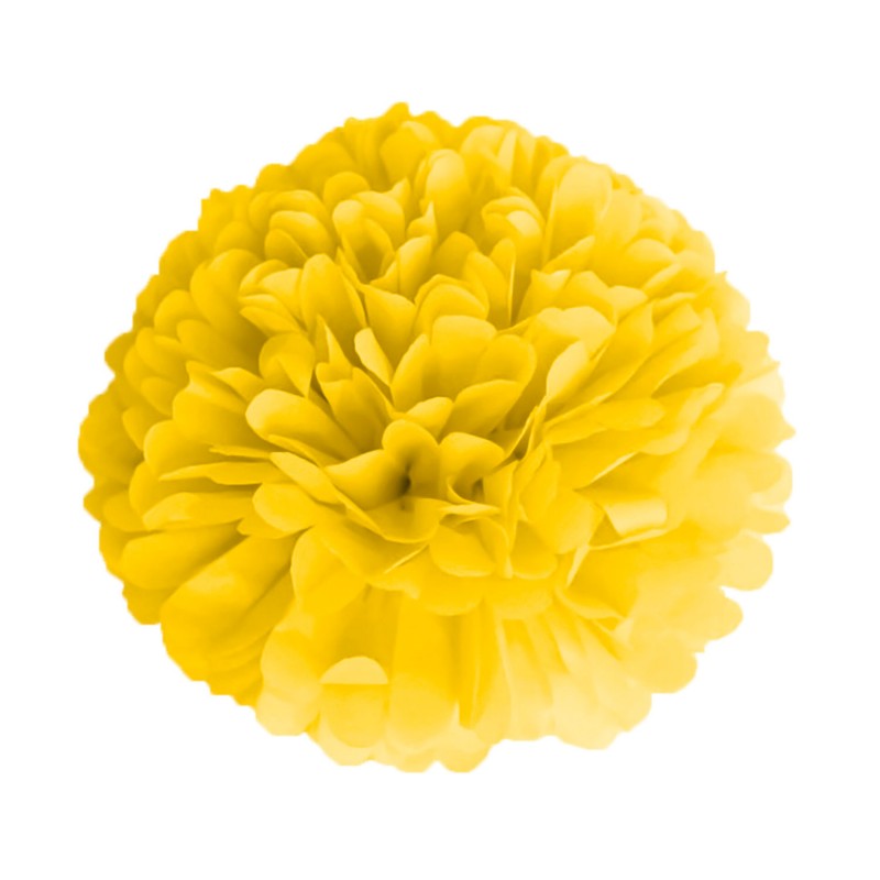 Pompom Jaune pas cher