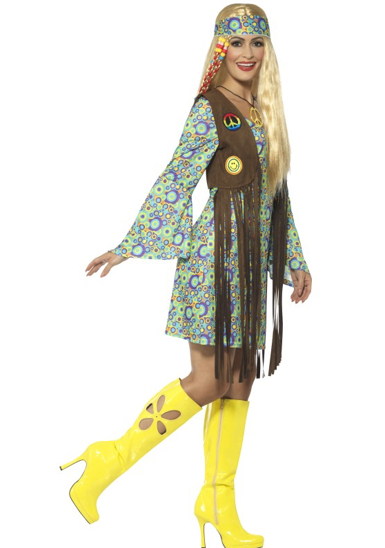 Robe Hippie Année 60 pas cher