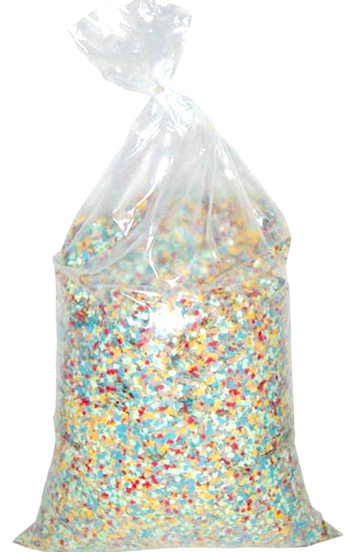 Sac de confettis multicolores pas cher