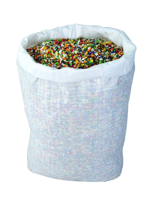 Sac de confettis dépoussiérés pas cher