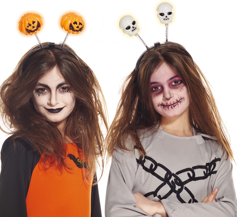 Serre tête enfant halloween lumineux pas cher