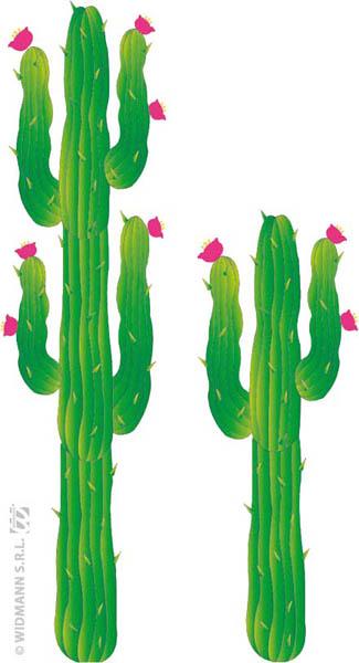 Set de 2 décors cactus pas cher