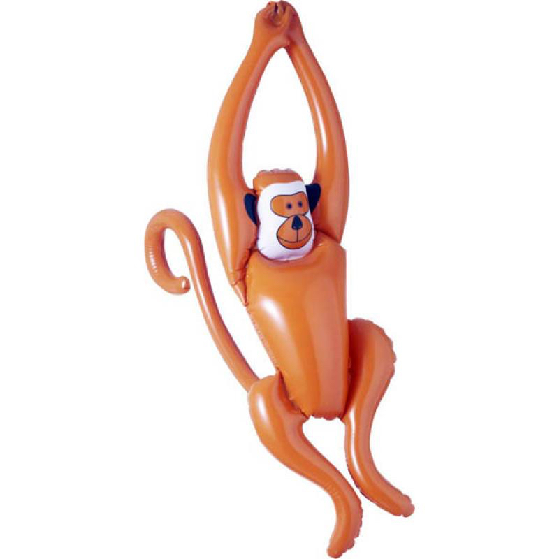 Singe gonflable 90cm pas cher