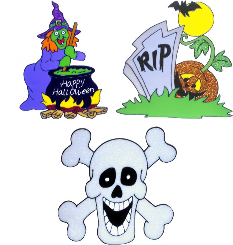Halloween : stickers assortis
