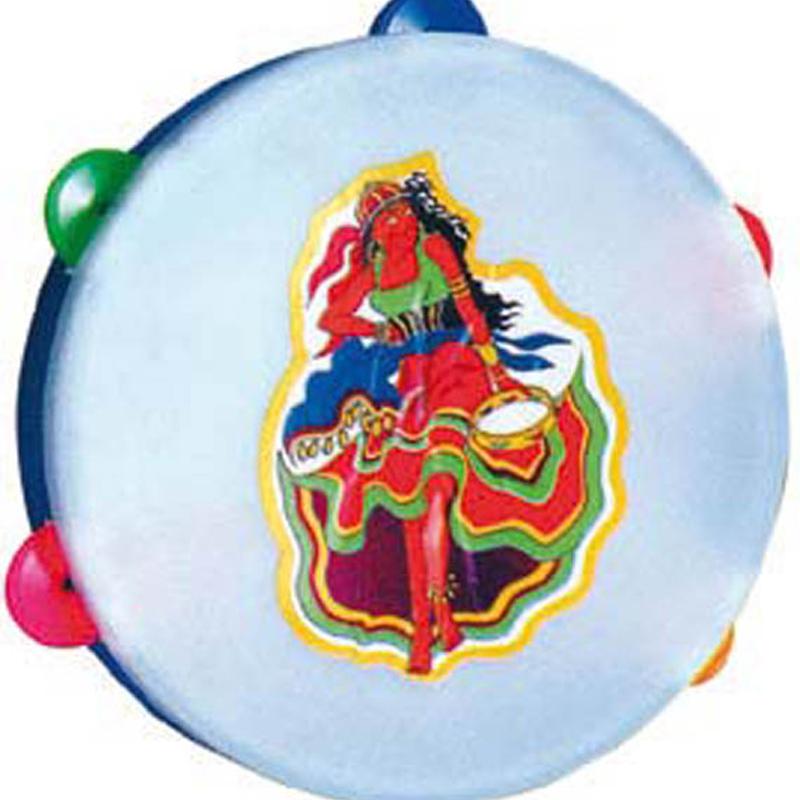 Tambourin avec cymbales pas cher