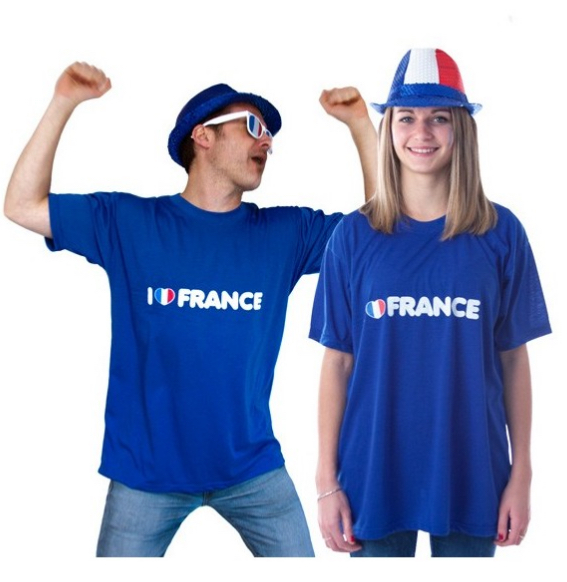 Tee Shirt I Love France pas cher
