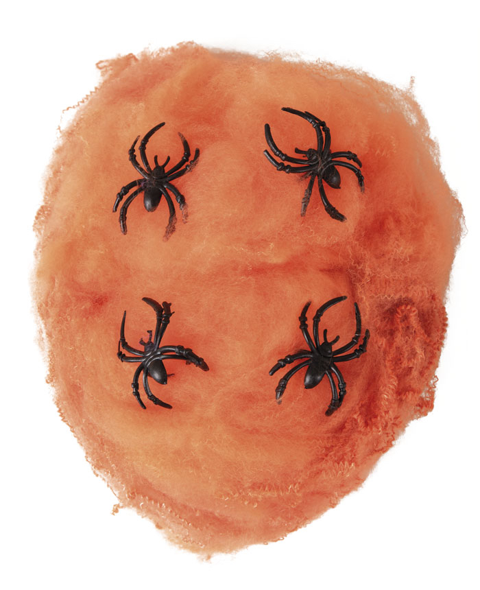 Toile araignée halloween orange pas cher